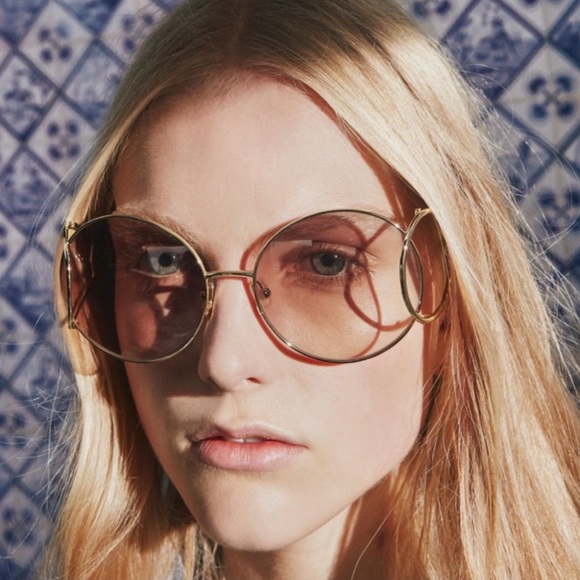 Chloé Jackson Oversized Round Sunglasses - Picture 2 of 6